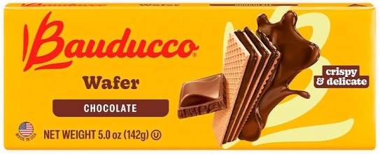 Baudducco Chocolate Wafers 5oz - 142g